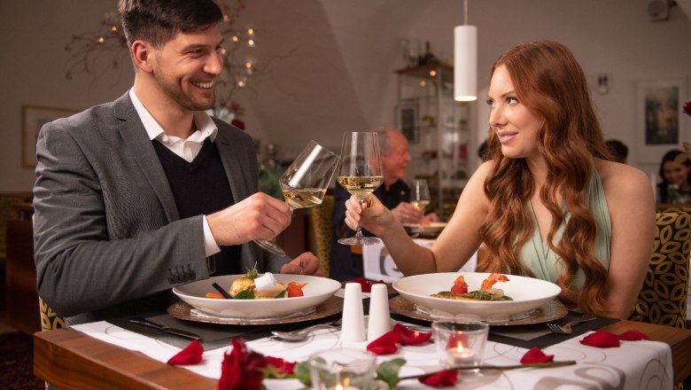 Rose dinner, © Schlosshotel Rosenau