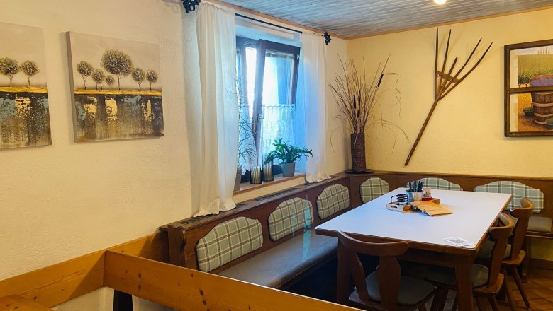 Restaurant from inside, sitting area