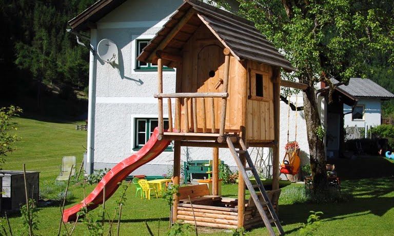 Vacation home Eva Deufl - Play tower with sandpit