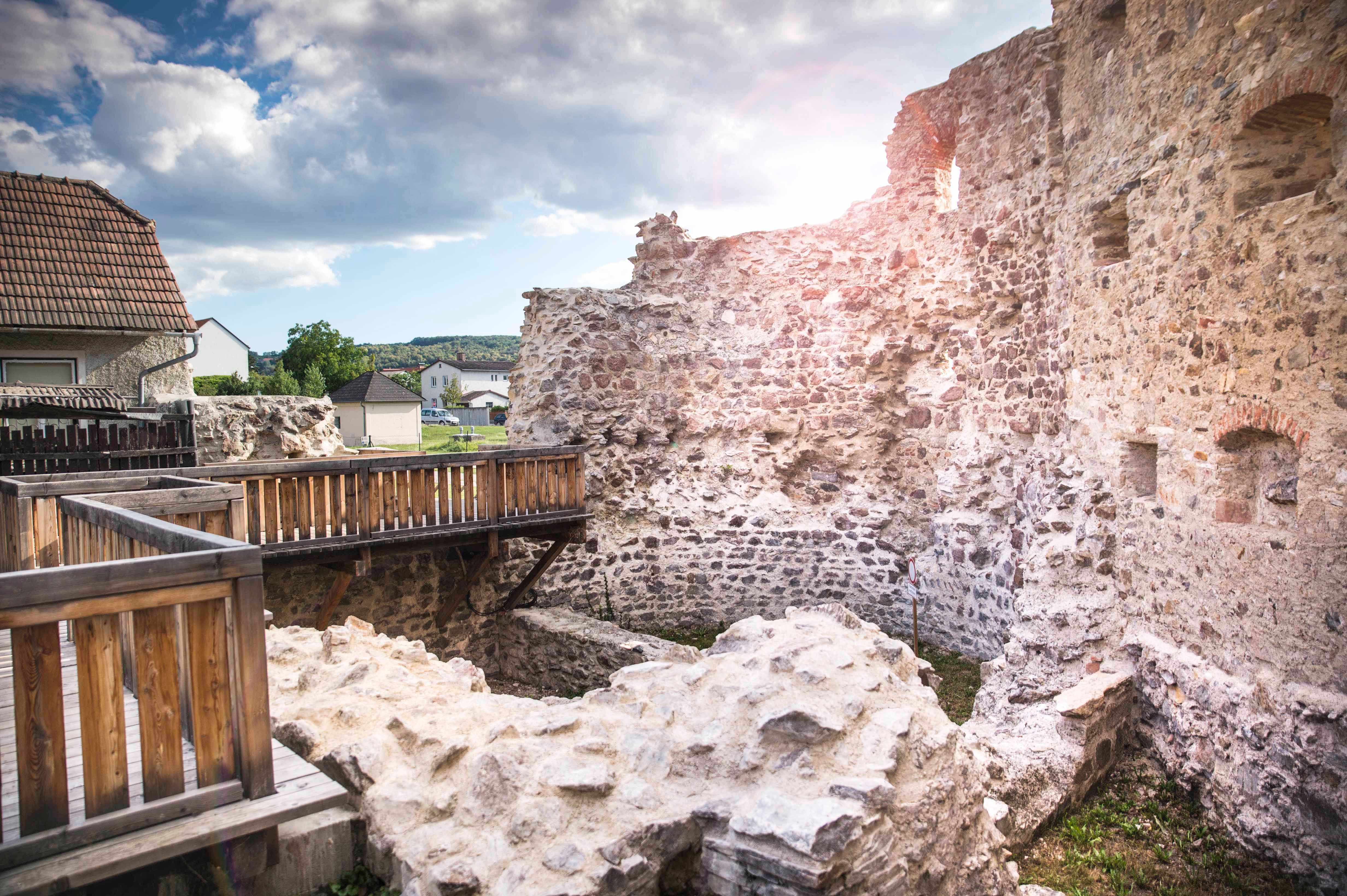 Roman remains in Mautern