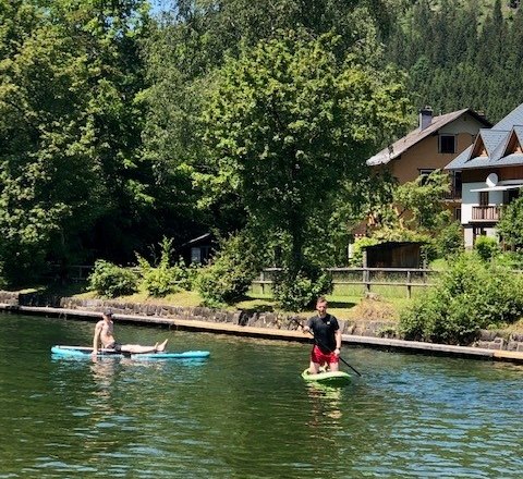 Stand up paddling on the Seebach, © Martin Ruckensteiner