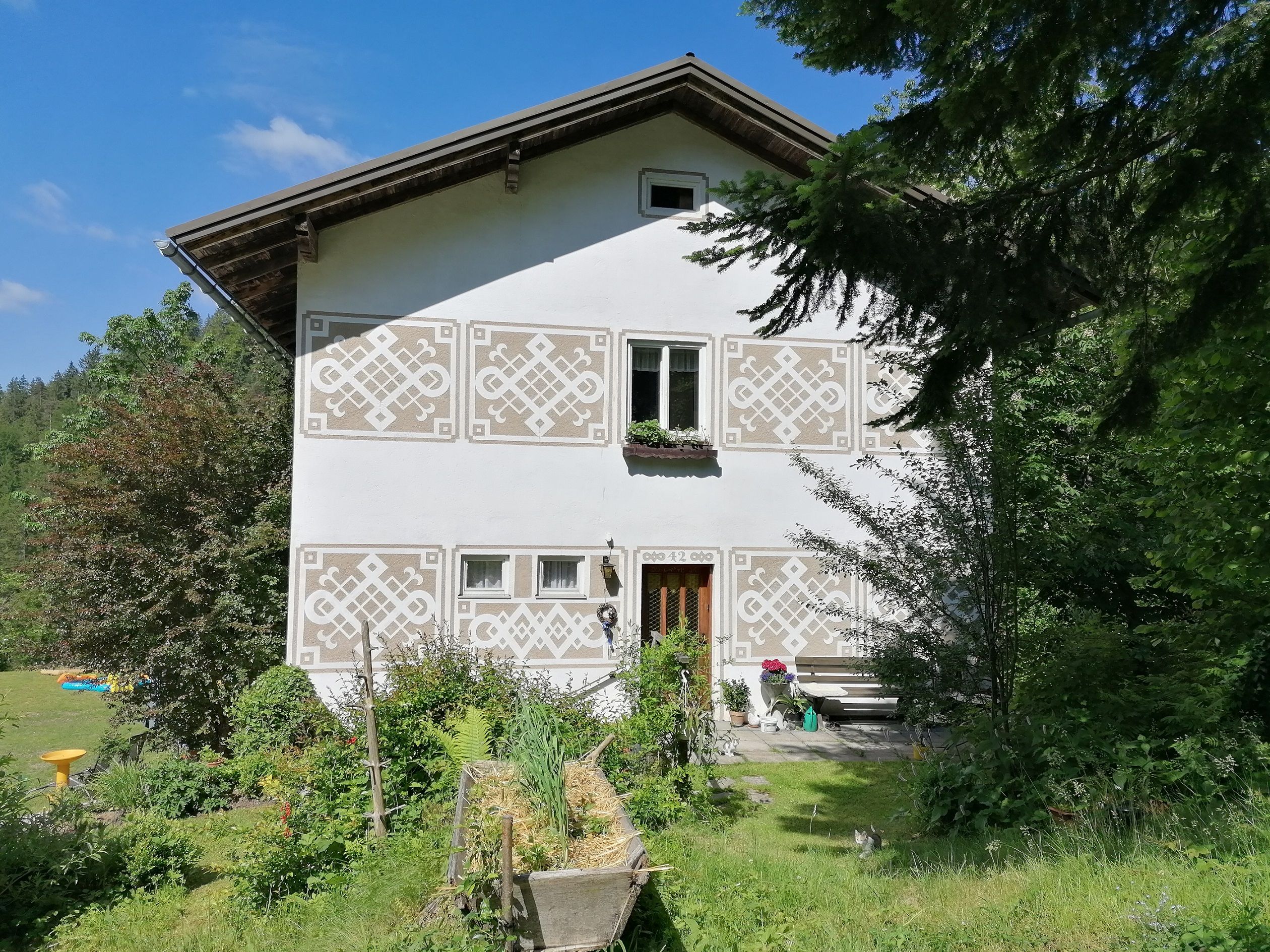 Vacation apartment Salber in summer