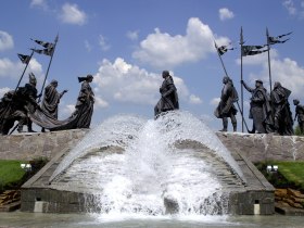 Nibelungenbrunnen in Tulln, © Steve Haider