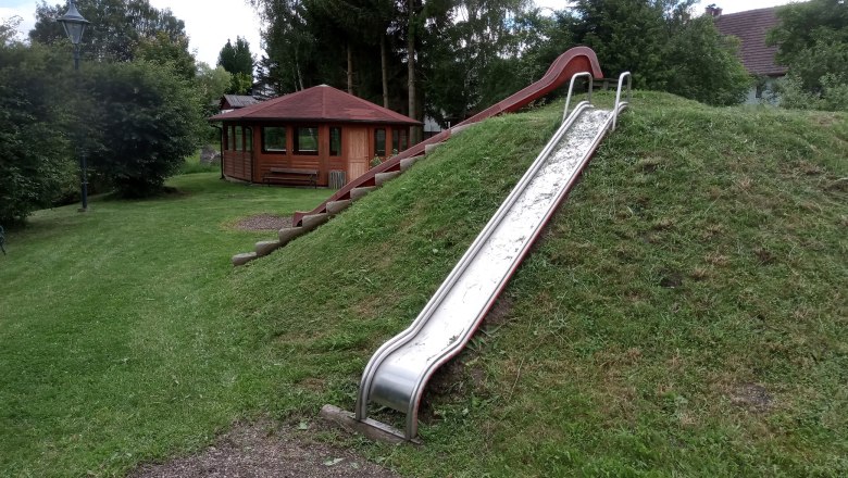 Playground in the village, &copy; Ferienhaus Leopold