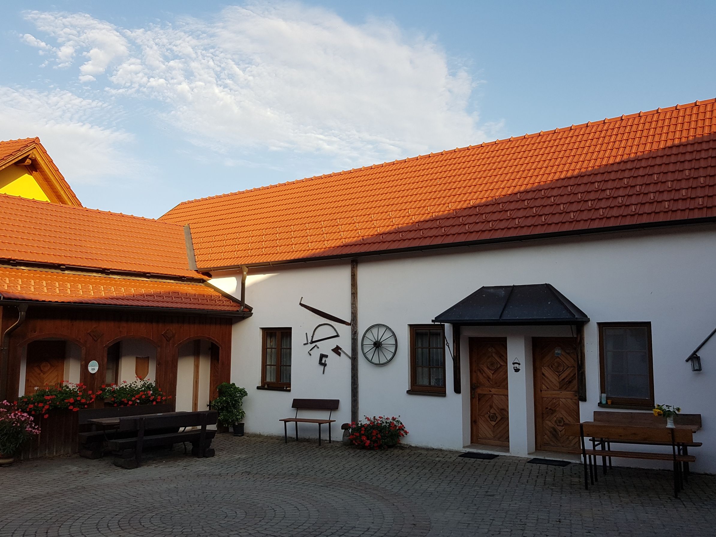 Inner courtyard