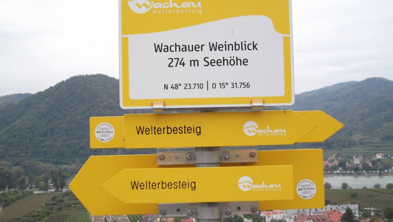 world heritage trail-stage-1-_weinblick_schild-bf-79, &copy; Donau N&Ouml;/Birgit Fischer