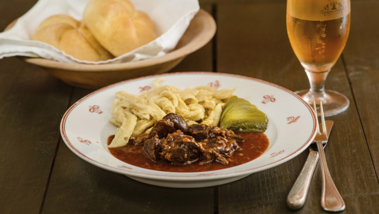 The best beef goulash in the Waldviertel comes from Zwettl, © Niederösterreichische Wirtshauskultur/ Rita Newman