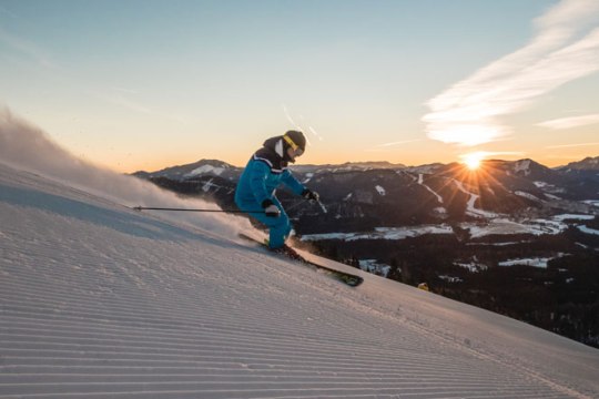 Guga hö - Then it's time to hit the slopes, © Fred Lindmoser