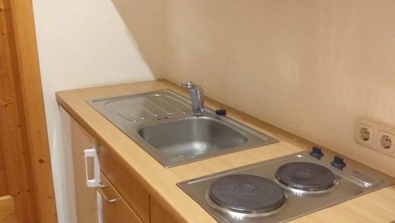 Kitchenette in the "Ybbsblick" room, &copy; Augustine Ertelthalner
