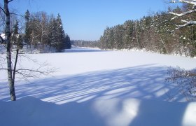 Herrensee in winter, © Hermann Böhm