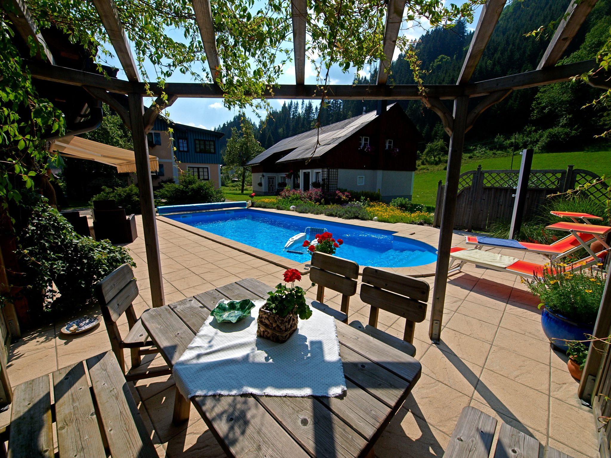 Vacation home Eva Deufl - Pool, arbor