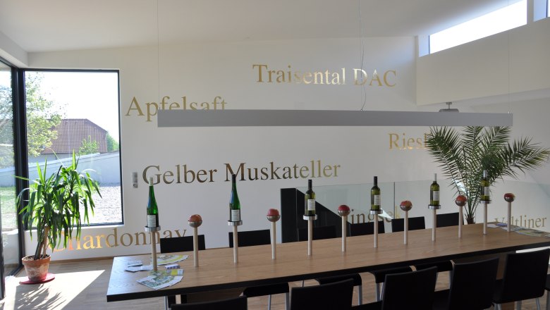 Tasting room, &copy; Weingut Wolfgang M&uuml;llner