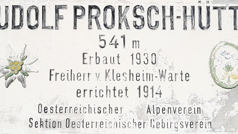 Proksch hut, &copy; Gottfried Steiner