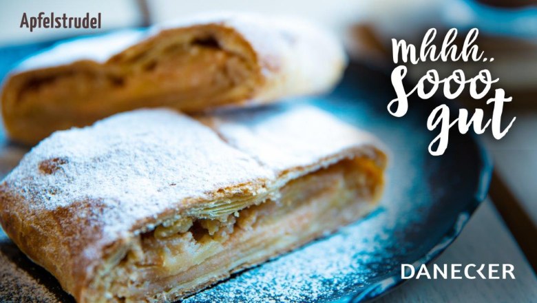 Apple strudel, Danecker bakery, © Hannes Bittner