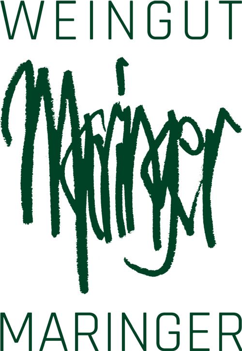 Maringer winery, logo in dark green