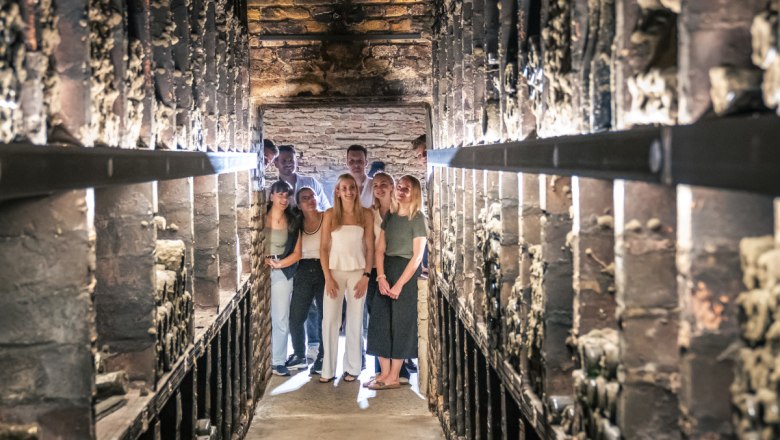 Kellerf&uuml;hrung im Weingut Stadt Krems, &copy; Weingut Stadt Krems
