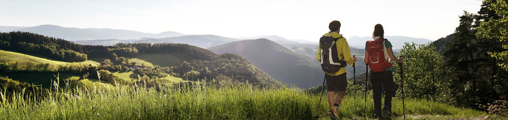 Hiking on the Arc of the Vienna Alps, © Wiener Alpen/Florian Lierzer