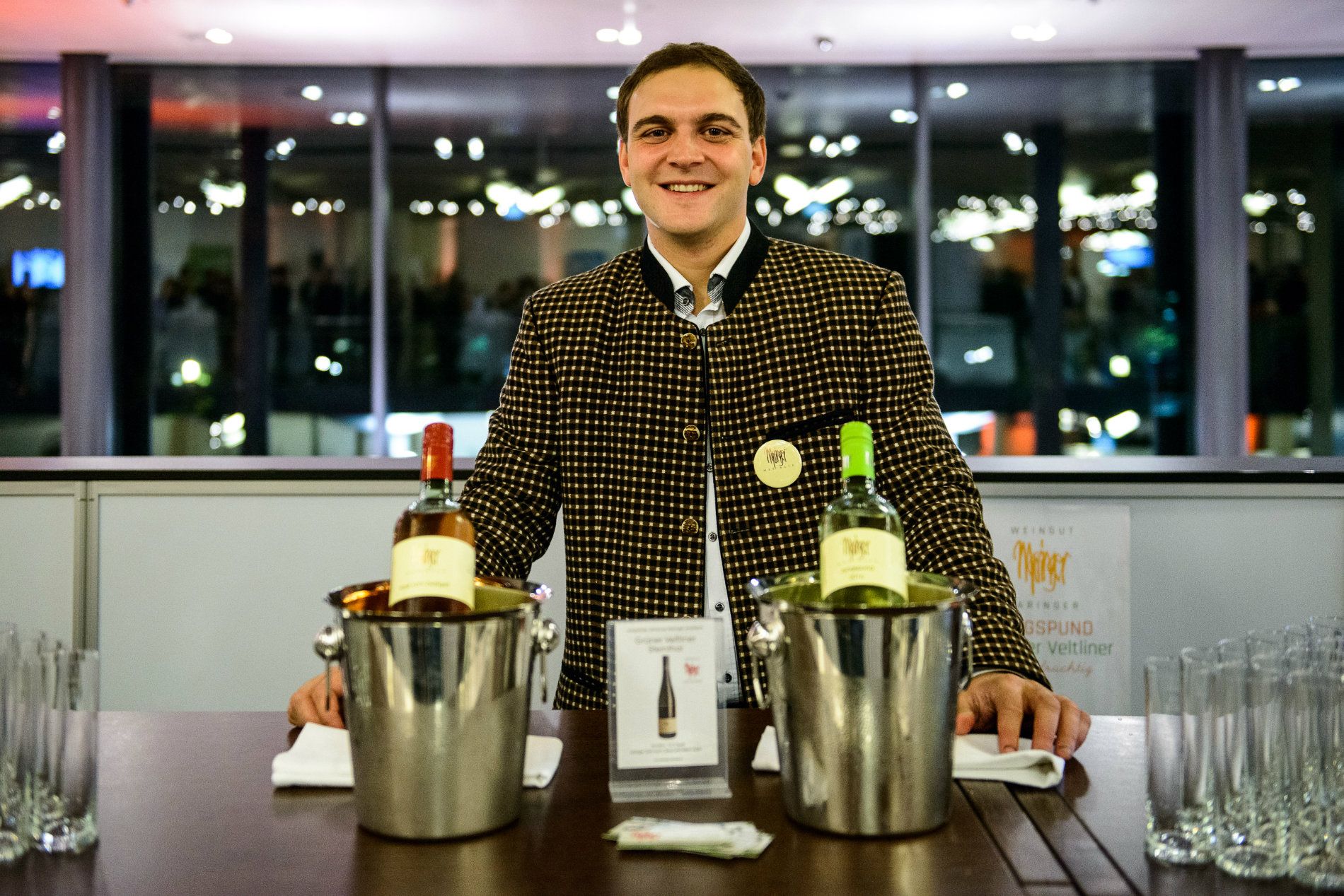 Johannes Maringer presents his wines