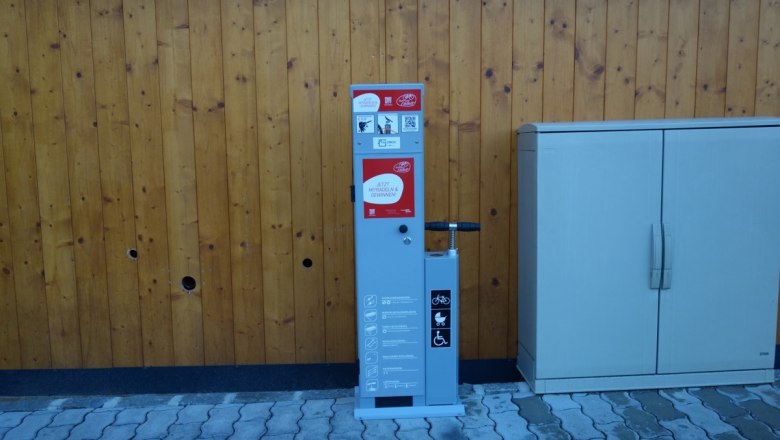 Bike repair center FF-Haus Kamp, © Marktgemeinde Grafenegg