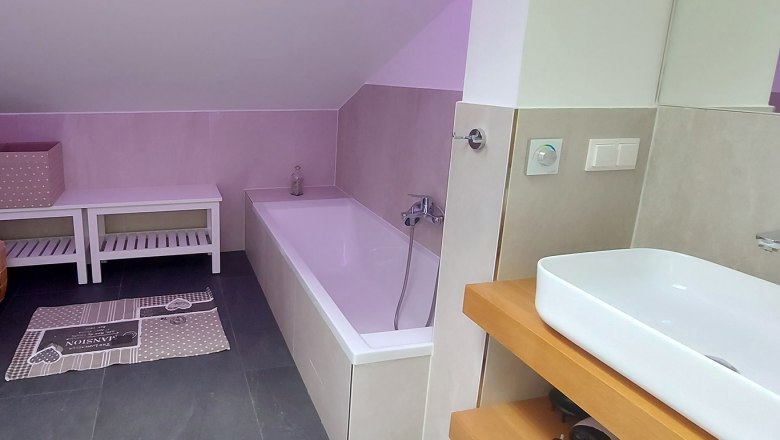 Badezimmer, © Bernadette Gierlinger