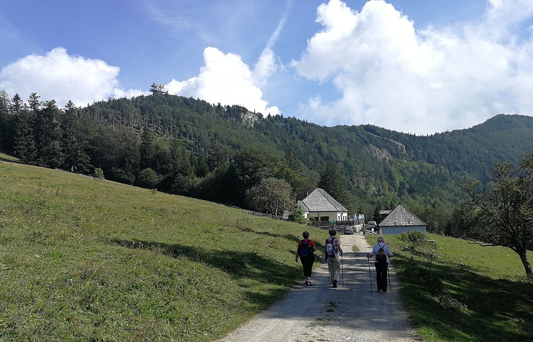 Klosteralm on the Muckenkogel
