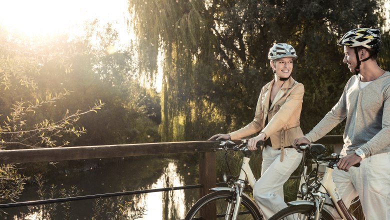 Discovering Carnuntum by bike, © Donau Niederösterreich/Steve Haider