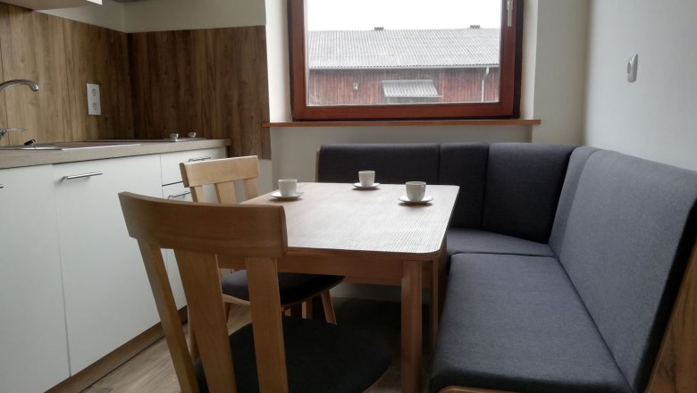Kitchen in apartment F, &copy; Wolfgang T. M&uuml;ller