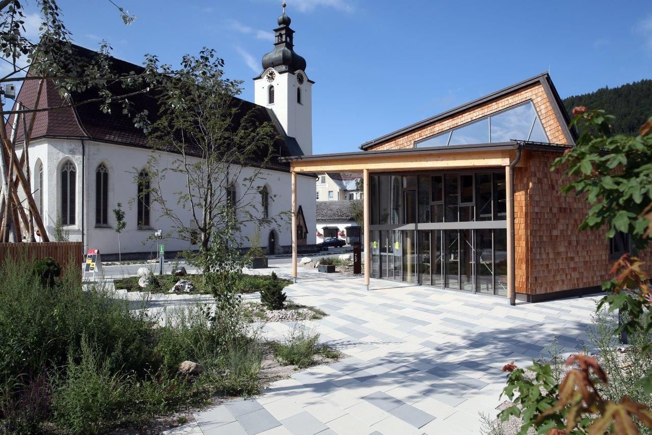 Meeting zone in the center of Lunz am See
