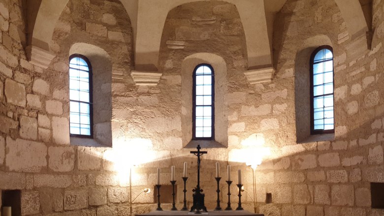 Round chapel, Johanneskirche, Petronell-Carnuntum, &copy; Donau Nieder&ouml;sterreich, Daniela Wagner