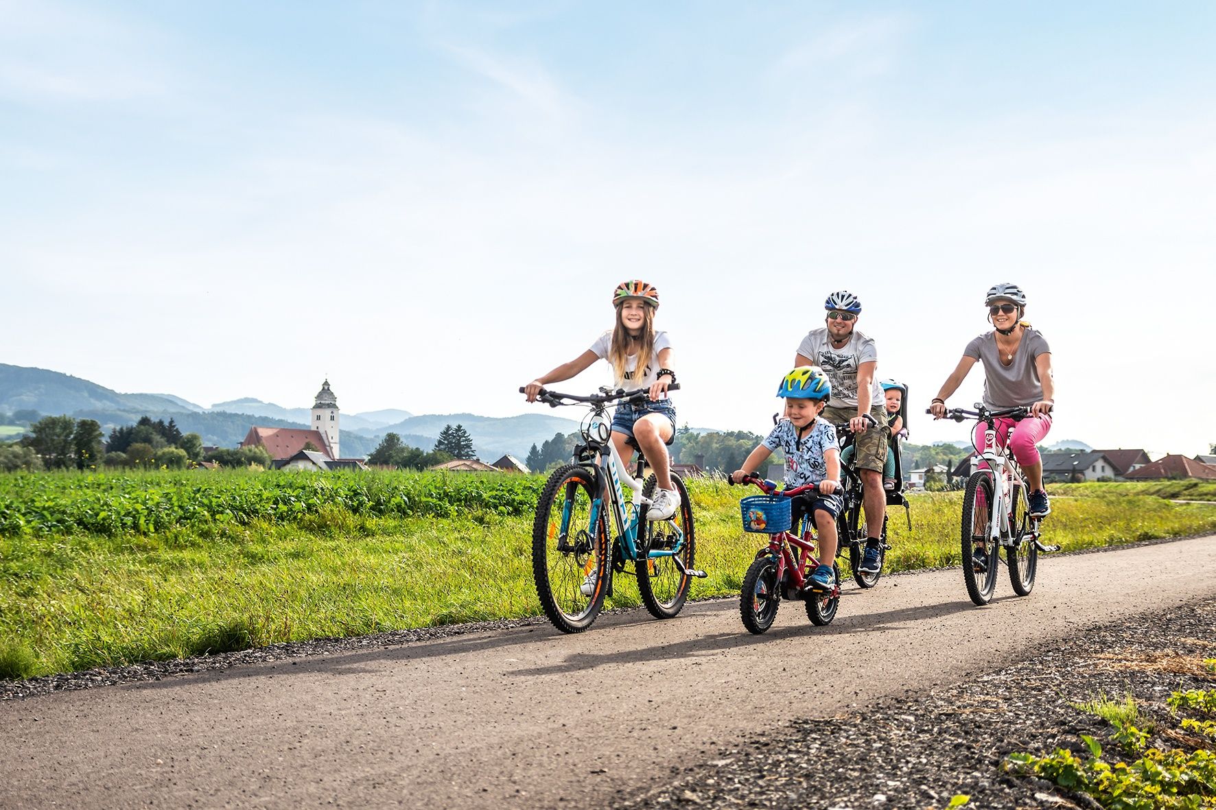 Cycling in the Melk Alpine foothills