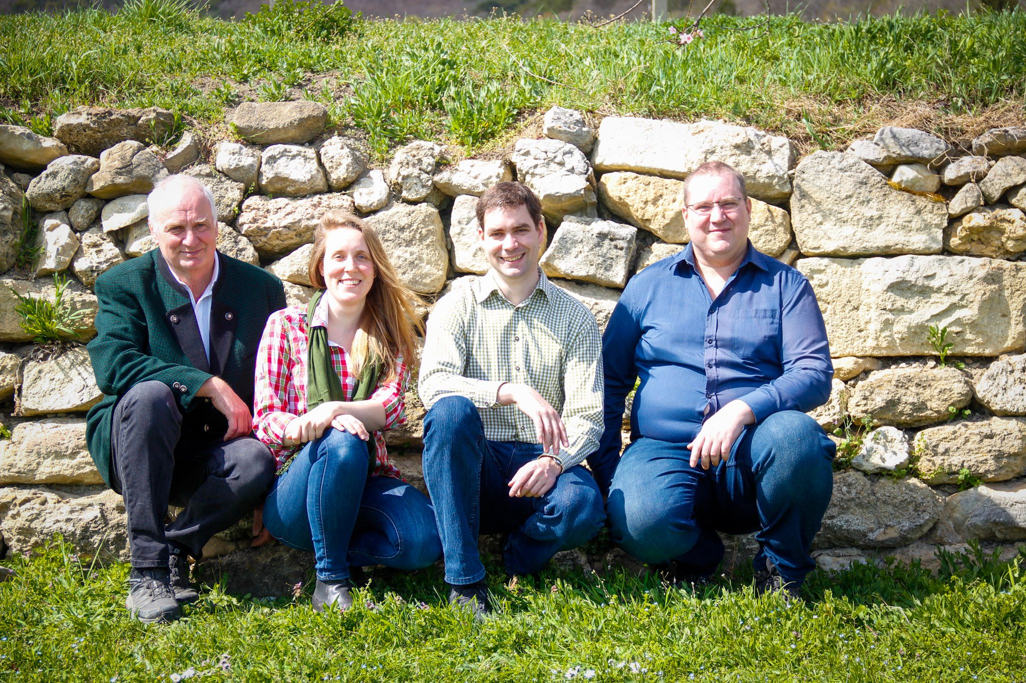 Normann Taufratzhofer family (Normann Sen, Barbara, Reinhard, Normann Jun)