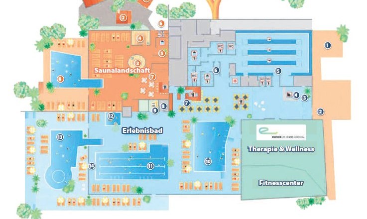 General plan, © Ybbstaler Solebad