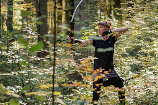 Action on the 3D archery course in Lackenhof, © Ötscherlifte / Ludwig Farhnberger