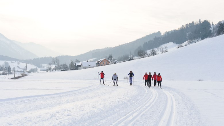 Cross-country ski trail in the Prolling, &copy; Dominik Stixenberger
