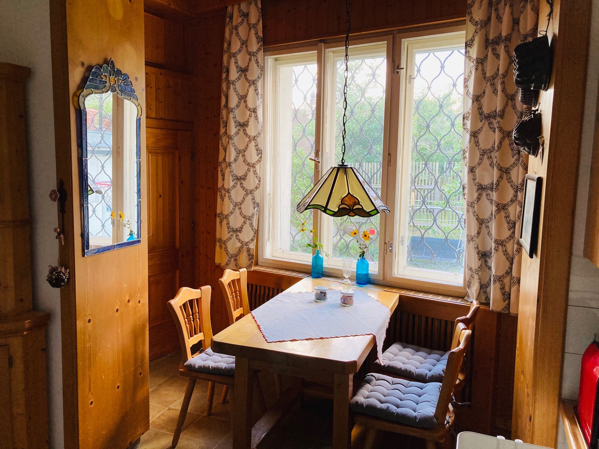 Dining area in the Villa Wachtertor