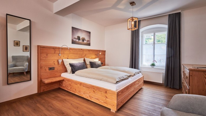 Comfortable solid wood beds, © Dominik Stixenberger