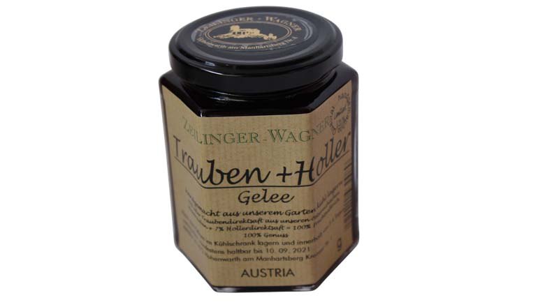 Grape and elderberry jelly, &copy; Familie Zeilinger-Wagner