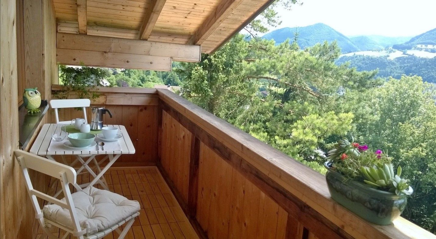 Apartment Kohlnberger Balcony Summer