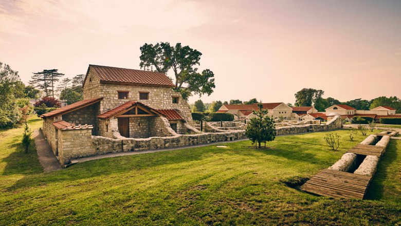 Old Roman house from the outside