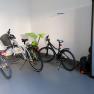 Lockable storage room for bicycles, &copy; Martina Bachzelt