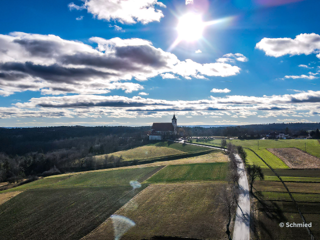 Pernegg Monastery from above © Fabian Schmied - Drone photography