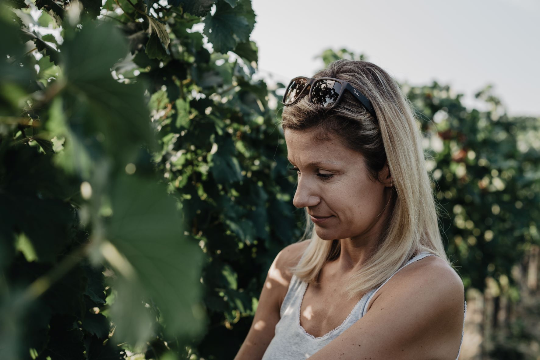 Winemaker Marlies Müller-Hanke