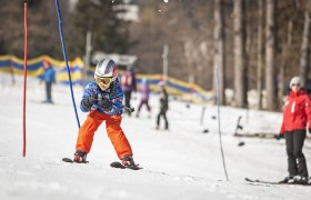 Skiing fun for children in Puchberg am Scheeberg, © Wiener Alpen/Martin Fülöp