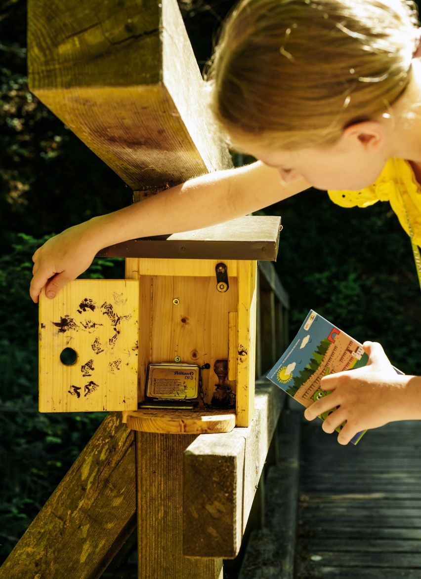 Stamp box along the way