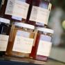 Jars of jam from the Bsteh guest house.