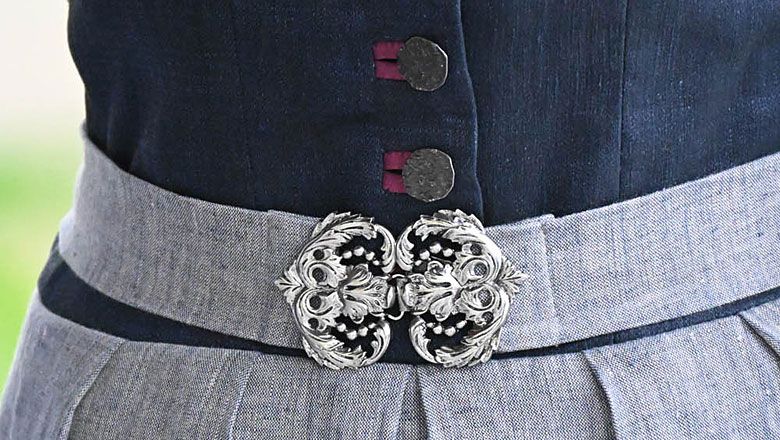 Designed by Christa Steinauer: The young Eisenstraße costume