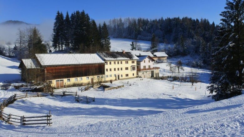 Biohof Teufel in winter, © Barbara Teufel Biohof Teufel in winter, © Barbara Teufel