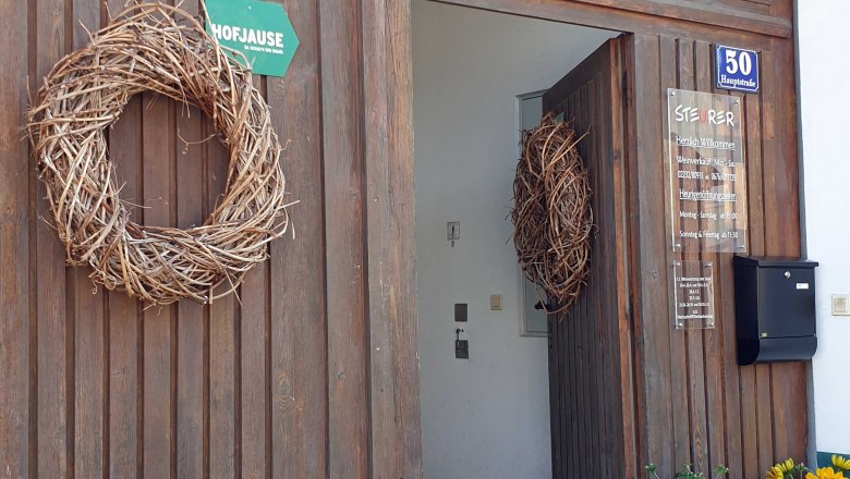 Winery & wine tavern Steurer, Haslau/Danube, © Donau Niederösterreich