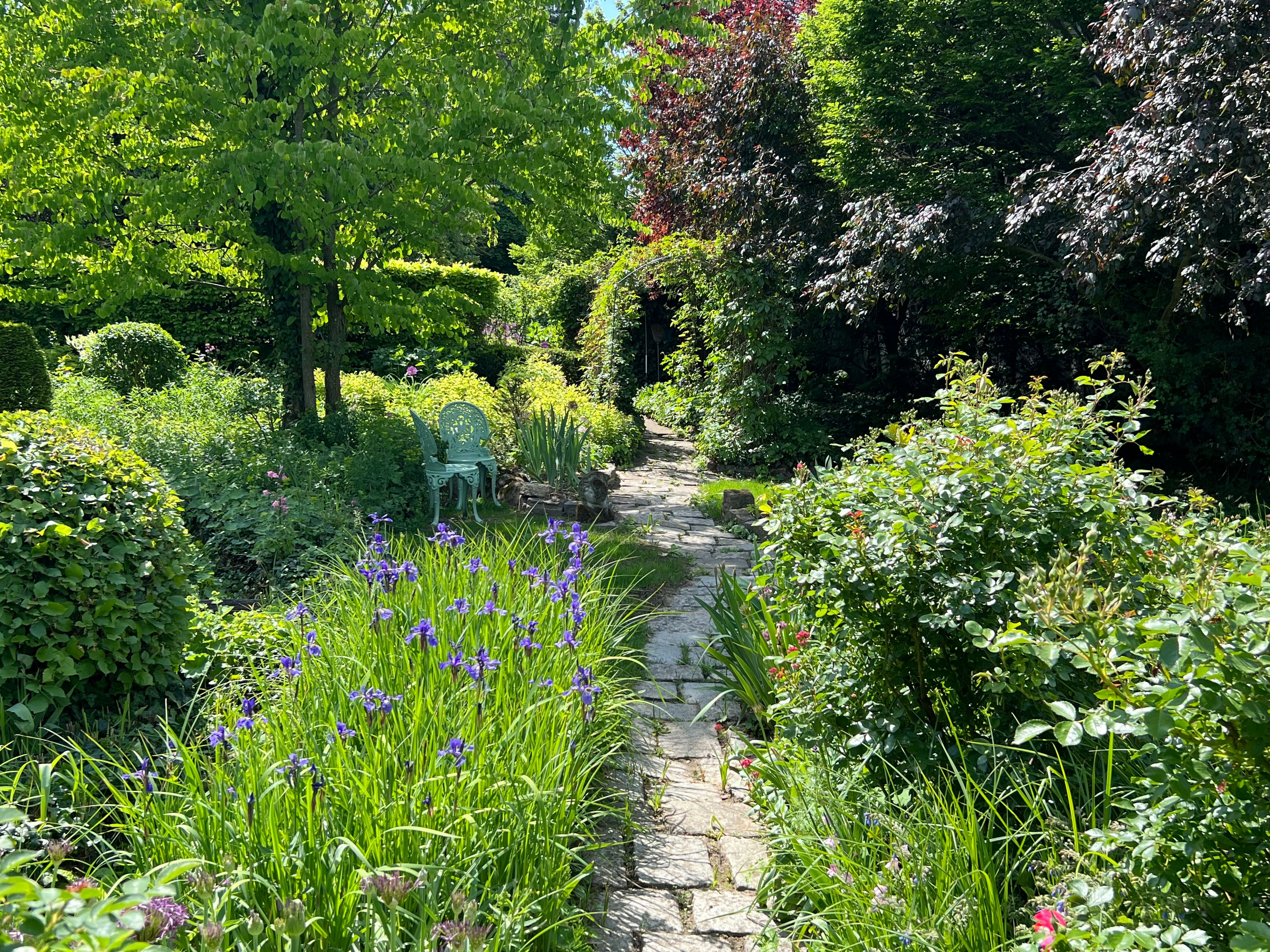 Enjoy nature in the garden