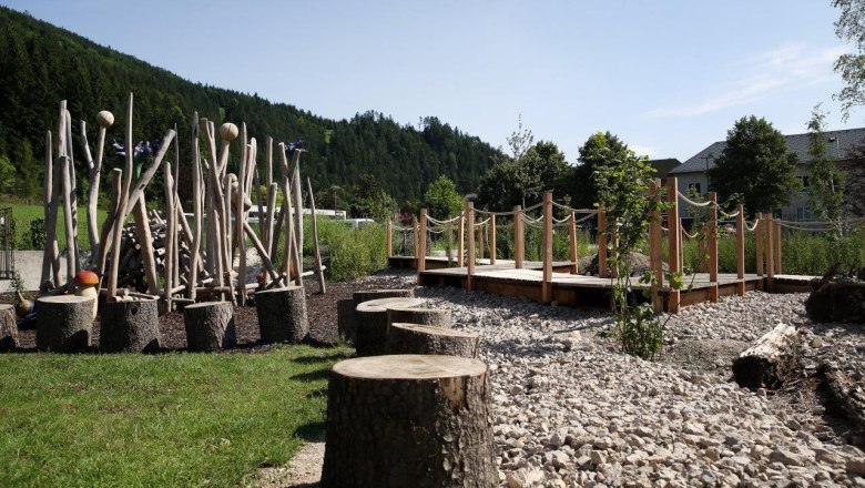 Meeting zone in the center of Lunz am See, &copy; Alois Graf